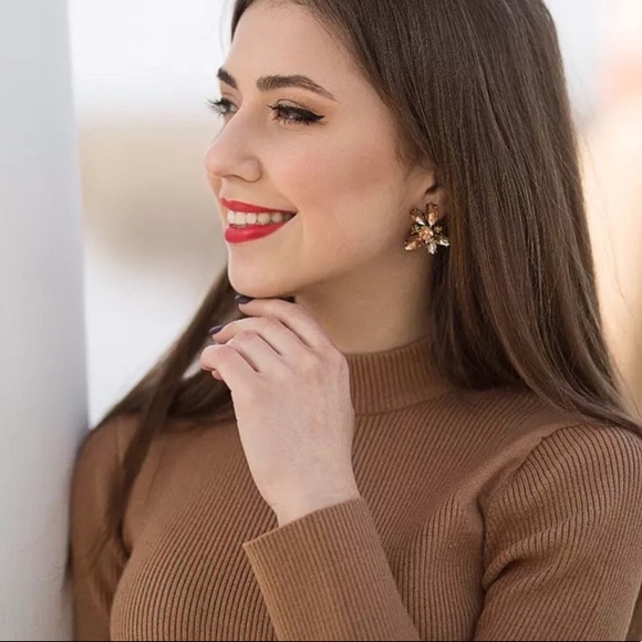 Just In! 🆕 DANICA Crystal Statement Earrings - Picture 7 of 7